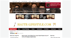 Desktop Screenshot of haute-lifestyle.com